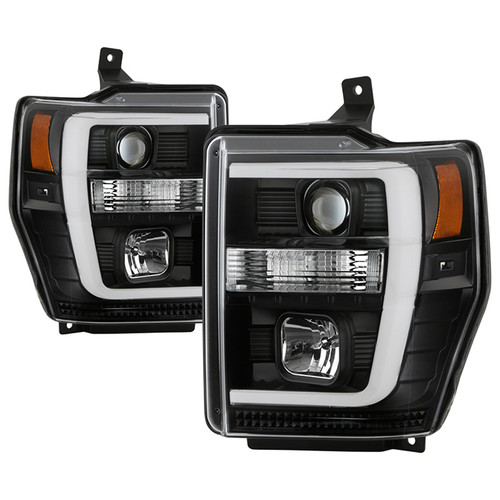 Spyder Platinum Ford F-250 Super Duty LED Module headlights