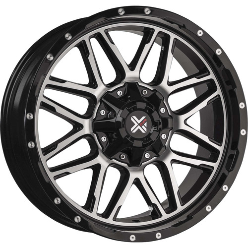 DX4 Vibe 20X9 wheels 6x135 6x139.7 Gloss Black Machined Face ET10