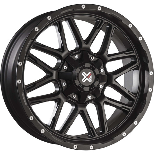DX4 Vibe 20X9 wheels 5x114.3 5x127 Flat Black Full Painted ET10