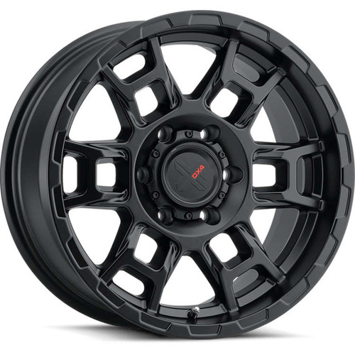 DX4 Beast 16X8 wheels 5x114.3 Flat Black Full Painted ET0