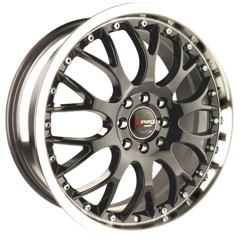 Drag Wheels Dr-19 17X7.5 5X100 5X114.3 Et45 Gun Metal Rims