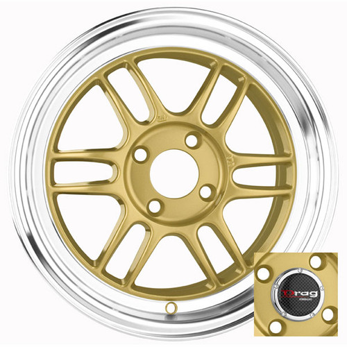 Drag Wheels Dr-21 15X7 4X100 Gold Rims