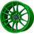 Drag Wheels Dr-38 17X9 5X100 5X114.3 +17 Offset Neon Green Rims