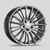 Drag Wheels Dr-71 17X8 5X114.3 Hyper Black Et40 Rims