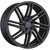 Drag Wheels Dr-70 16x7 5x110 5x115 ET40 Flat Black 7-Spoke Rims (DR70167294073BF1)