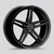 Drag Wheels Dr-73 18x8 5x110 ET40 CB73.1 Flat Black 5-Spoke Rims