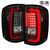 Spec-D 14-18 Gmc Sierra Led Tail Lights Full Black Housing Clear Lens