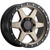 DX4 18X9 Recon 8x165.1 0 125.2 Matte Bronze/ Blk Ring 4x4 wheels X1089340125MBBK