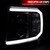 Matte Black Clear Lens Headlights For Silverado