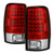 Spyder Suburban 00-06 Tahoe 1500/2500 LED tail lights red