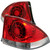 Spyder Lexus 01-03 IS300 LED tail lights red