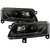 PRO-YD-ADA609-SEQ-BKSpyder Audi A6 09-11 OEM Pro Headlights Sequential LED Black
