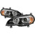 Spyder BMW X5 E70 07-10 Pro Headlights Black OEM AFS Xenon