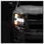 Spyder Chevy Silverado 1500 07-13 / 2500HD / 3500HD 07-14 Version 3 Projector Headlights LED DRL Black installed