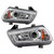 Spyder Dodge Charger 11-14 LED Bar Headlights Chrome OEM Xenon display showing show PRO-YD-DCH11-LTDRL-HID-C