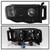 Spyder Dodge Ram 1500 2500 3500 03-05 Pro Headlights Black SM (PRO-YD-DR02-HL-BSM) backside of the rear back panel