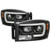 Spyder Dodge Ram 1500 2500 3500 06-08 V2 LED Bar Headlights Black display showing show PRO-YD-DR06V2-LB-BK