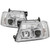 Spyder Ford F150 04-08 Light Bar Projector Headlights Chrome display showing show PRO-YD-FF15004V2-LB-C