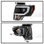 Spyder Ford F150 09-14 Projector Headlights Halogen Model Switch Back Black