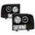 Spyder F250 Super Duty/ Excursion 00-04 CCFL Headlights Black display showing show PRO-YD-FF25099-1P-G2-CCFL-BK
