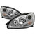 Spyder Mercedes S-Class 03-06 Pro Headlights Chrome OEM Xenon display showing show PRO-YD-MBW220-HID-C
