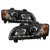 Spyder Pontiac G8 08-09 DRL Projector Headlights Black display showing show PRO-YD-PG808-DRL-BK