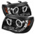 Spyder Toyota Tacoma 05-11 CCFL Halo Pro Headlights Black display showing show PRO-YD-TT05-CCFL-BK