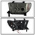 PRO-YD-TTU07-HL-SM Toyota Tundra/ Sequoia 08-13 Halo Pro Headlight  backside of the rear or back panel of the light housing