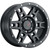 DX4 Terrain 20X9 wheels 5x127 Flat Black Full Painted ET10