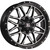 DX4 Vibe 20X9 wheels 6x135 6x139.7 Gloss Black Machined Face ET10