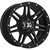 DX4 7S 20X10 wheels 5x127 Flat Black Full Painted ET-18