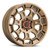 DX4 Titan 18X9 wheels 6x139.7 Frozen Bronze Full Painted ET12
