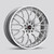 Drag Wheels Dr-19 17X7.5 5X100 5X114.3 Et45 Silver Rims