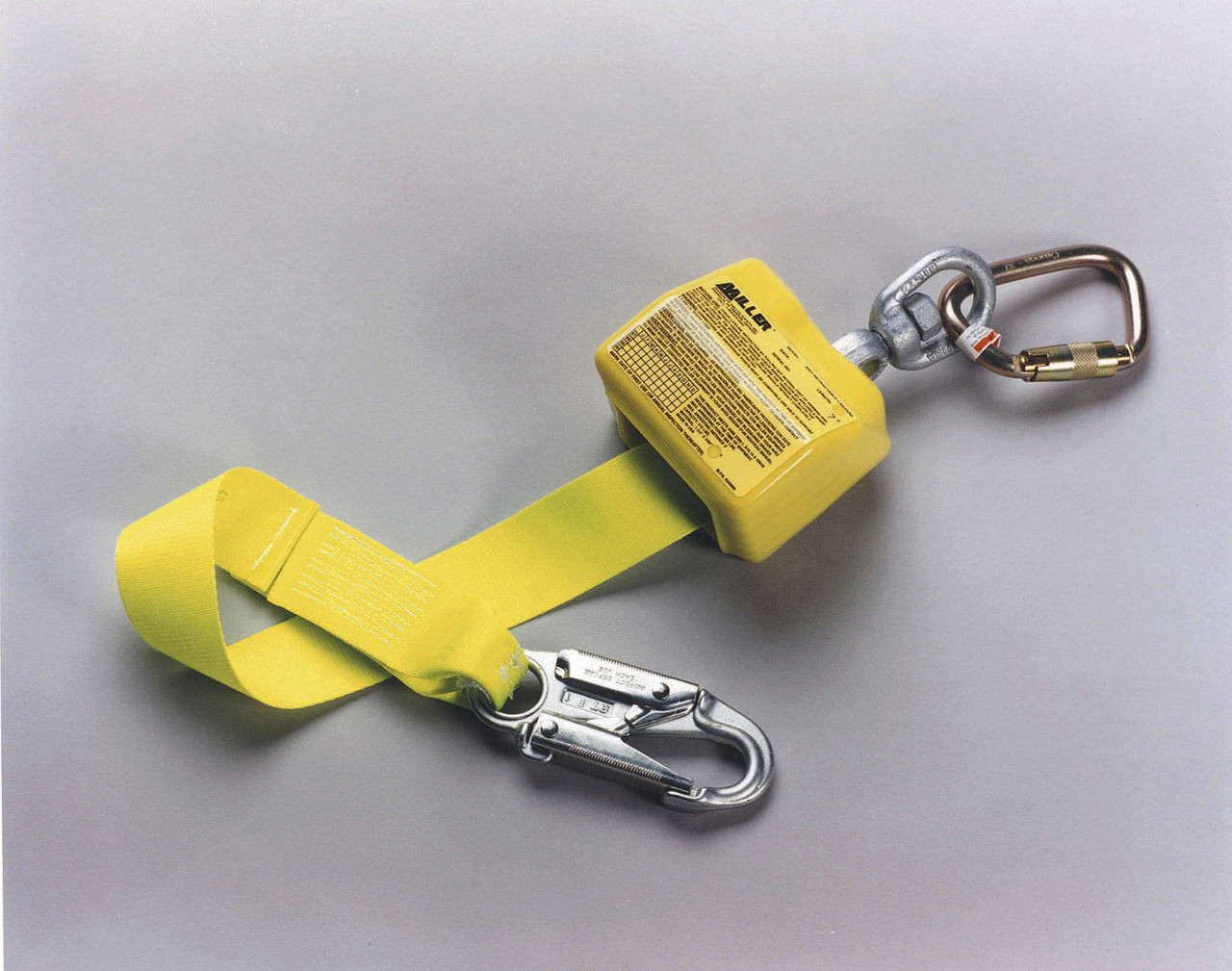 Miller 8327/10FTYL Retractable  Lanyard 10 Ft Industrial Safety