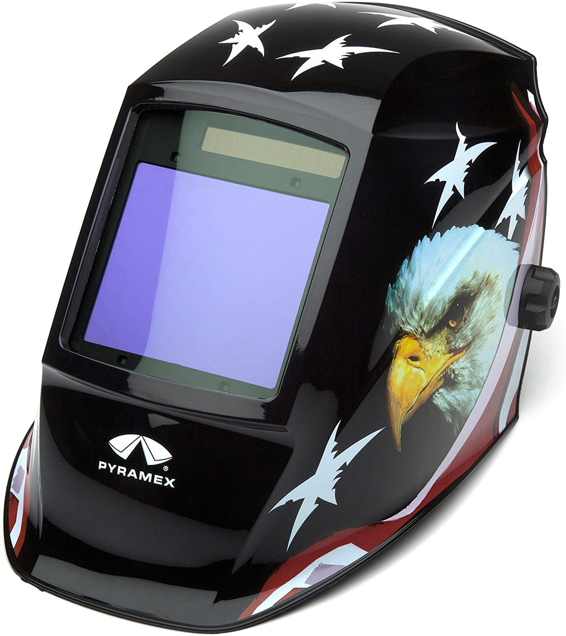 Pyramex Decorated Auto Darkening Welding Helmet - Industrial