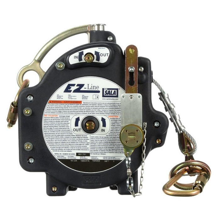 3M DBI SALA Retractable Horizontal Cable Lifeline System 7605060