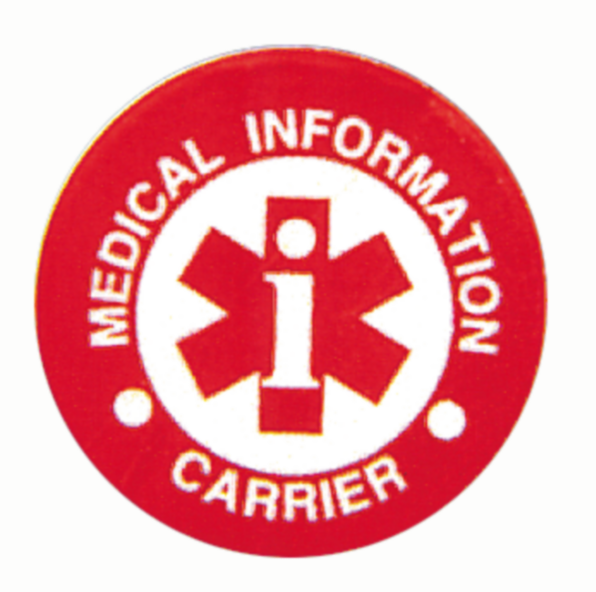 MSA 10013393 Medical Information Carrier System (Pkg of 10 ...