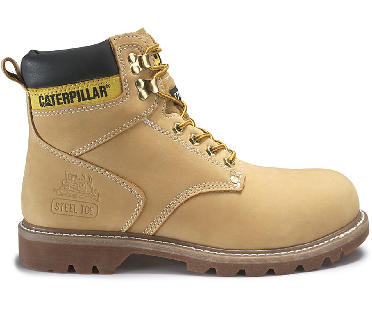 cat steel toe cap boots