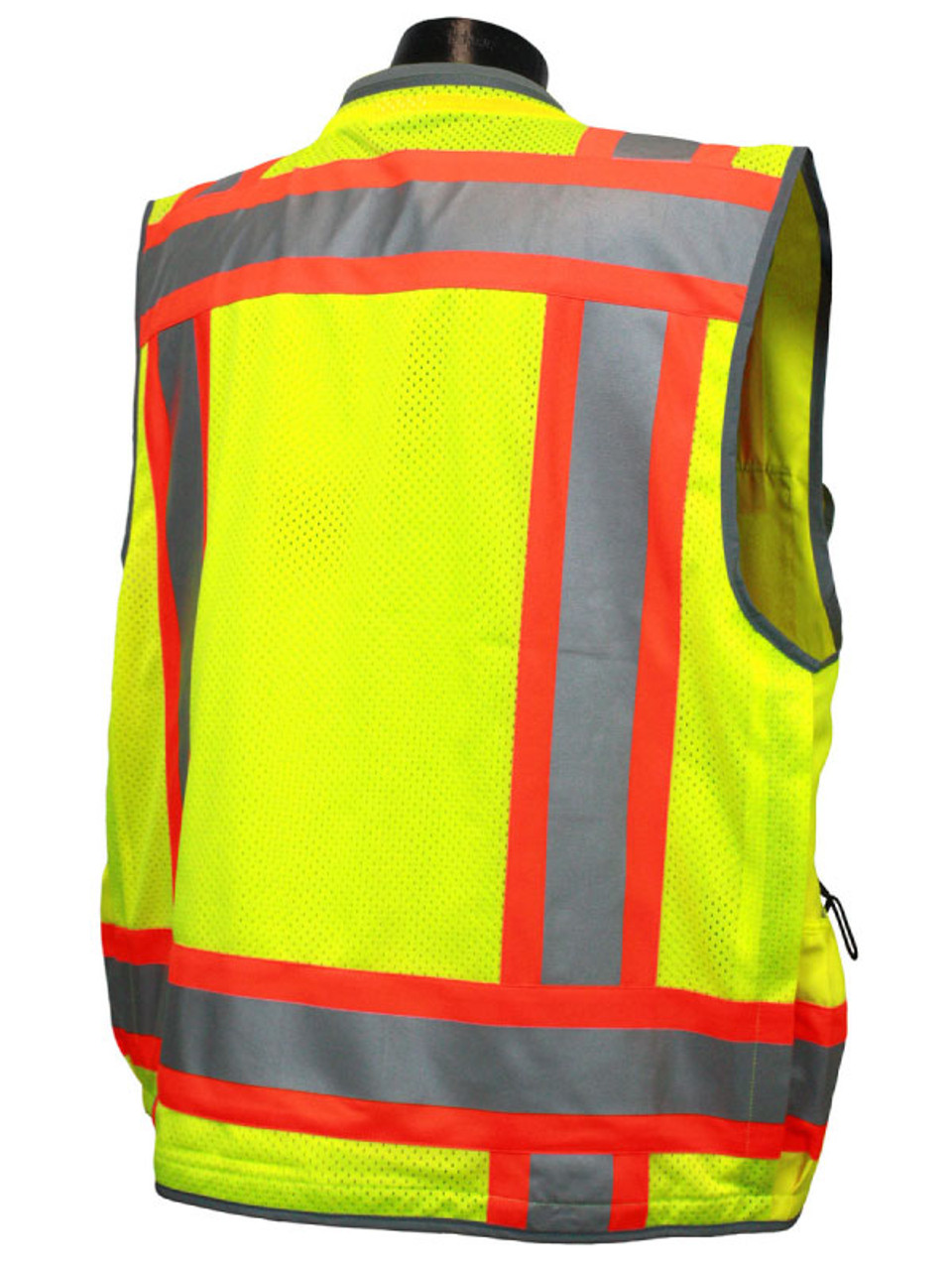 Radians SV55-2Z Woven Two Tone Engineer's Safety Class Vest Industrial  Safety Products