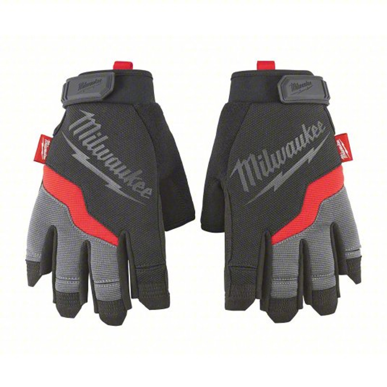 Milwaukee 48-22-8742 Fingerless Work Gloves -Large