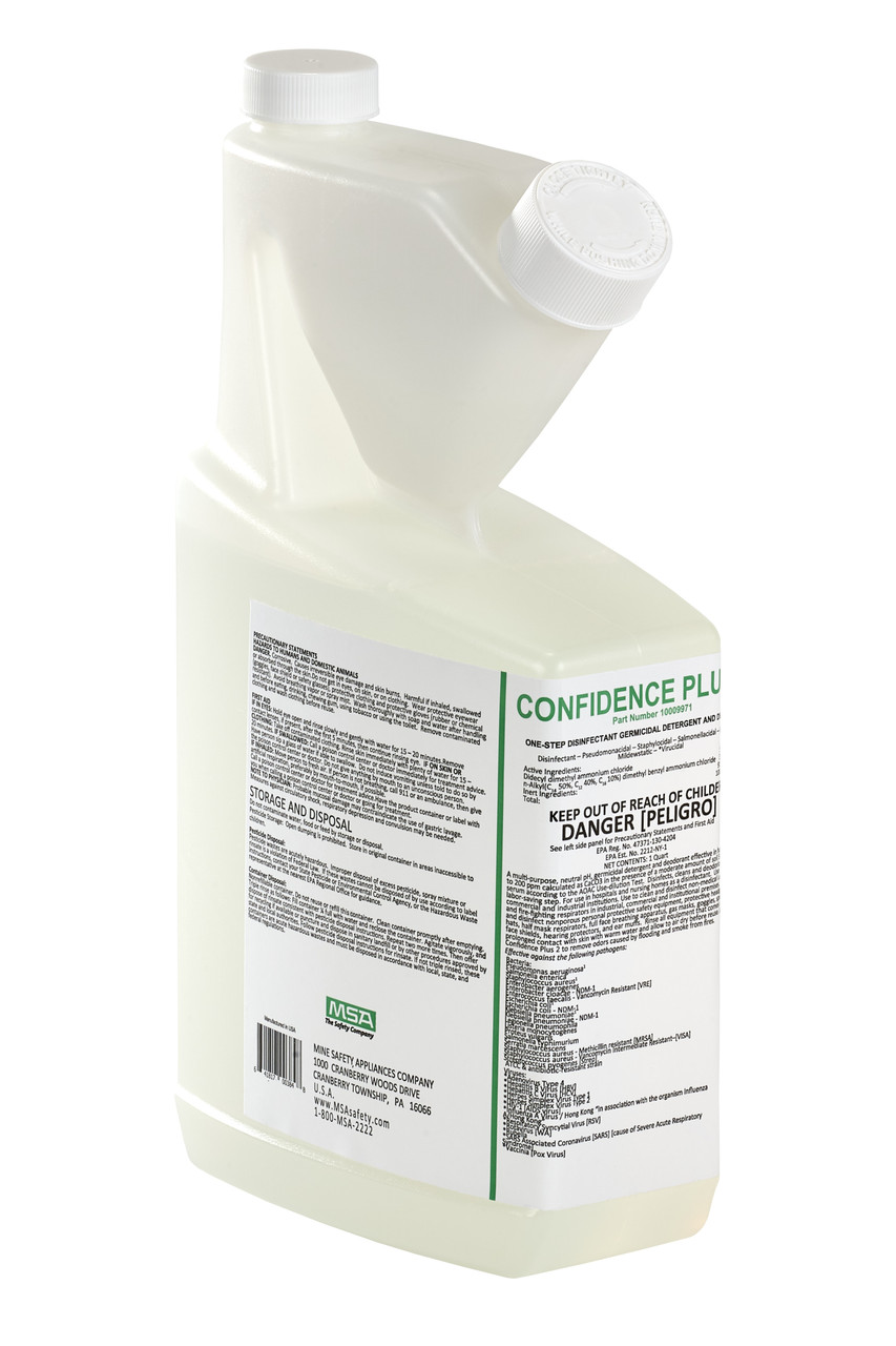 MSA 10009971 Confidence Plus Germicidal Cleaner (32 oz