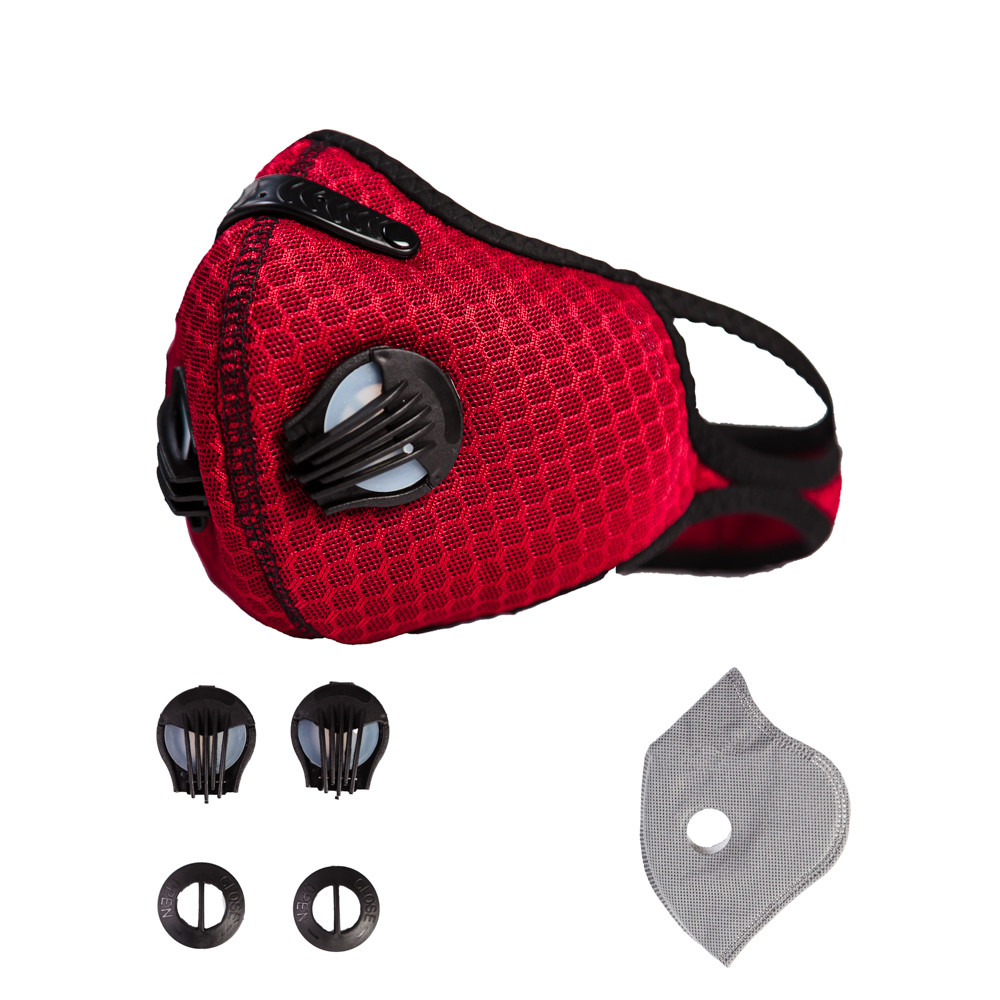 Fierce Safety SC400 Sport Mask Activated Carbon Dust Mask with Fierce Safety SC400 Sport Mask Activated Carbon Dust Mask with