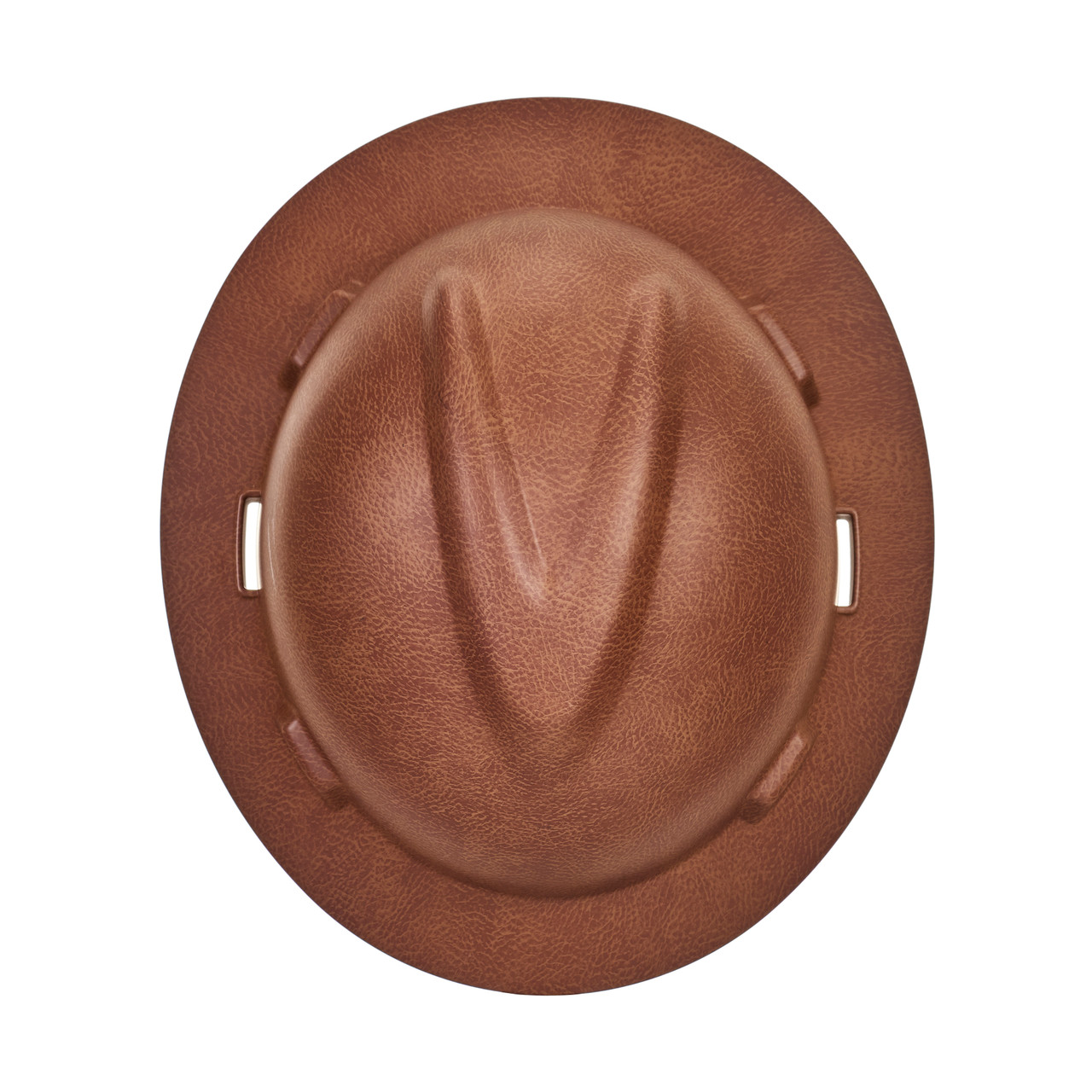 MSA 10204782 Leather V-Gard Hydro Dip Hard Hat - Industrial Safety