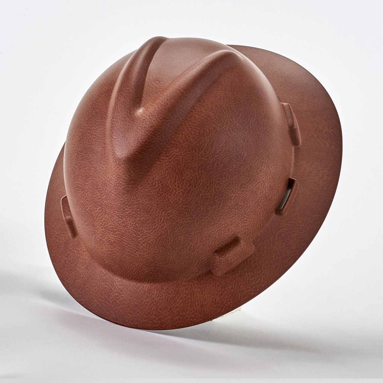 MSA 10204782 Leather V-Gard Hydro Dip Hard Hat - Industrial Safety 
