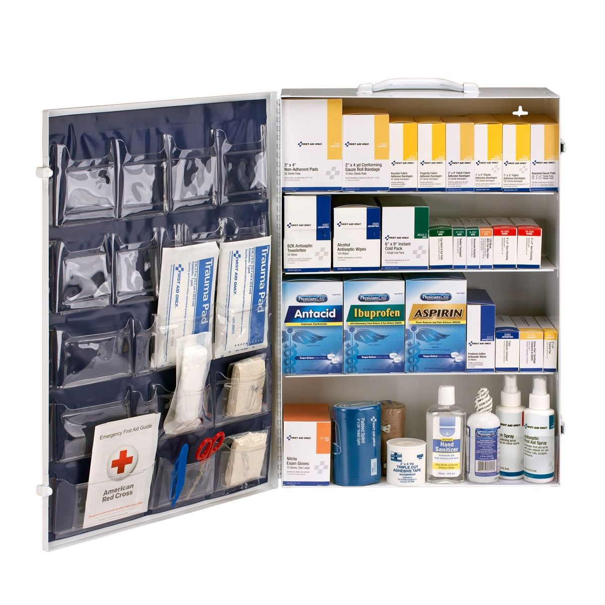 First Aid Only 6155R Pac-Kit 489 Piece 3 Shelf First Aid Station Refill Kit For 75 People