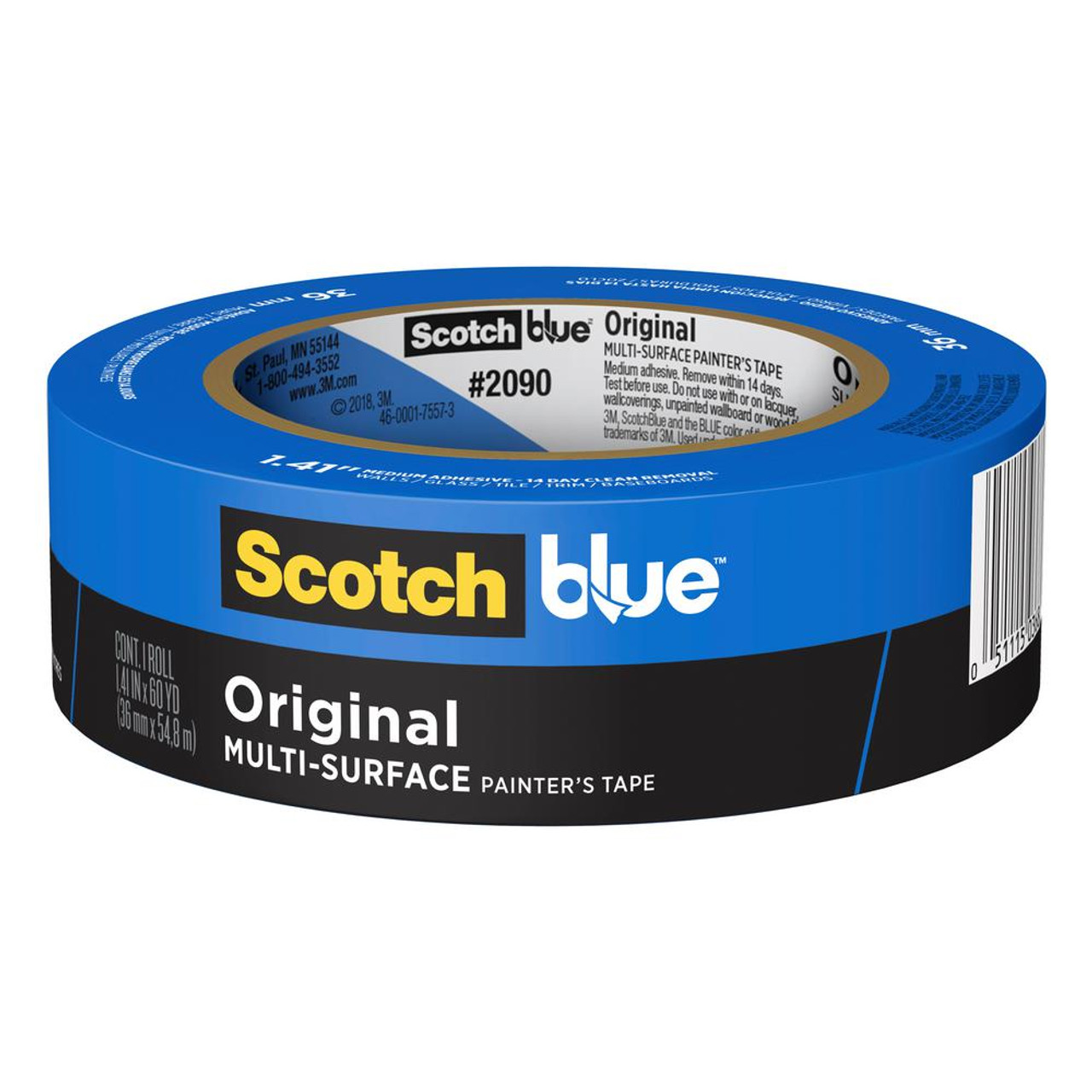Blue Masking Tape, 2 x 60 yd