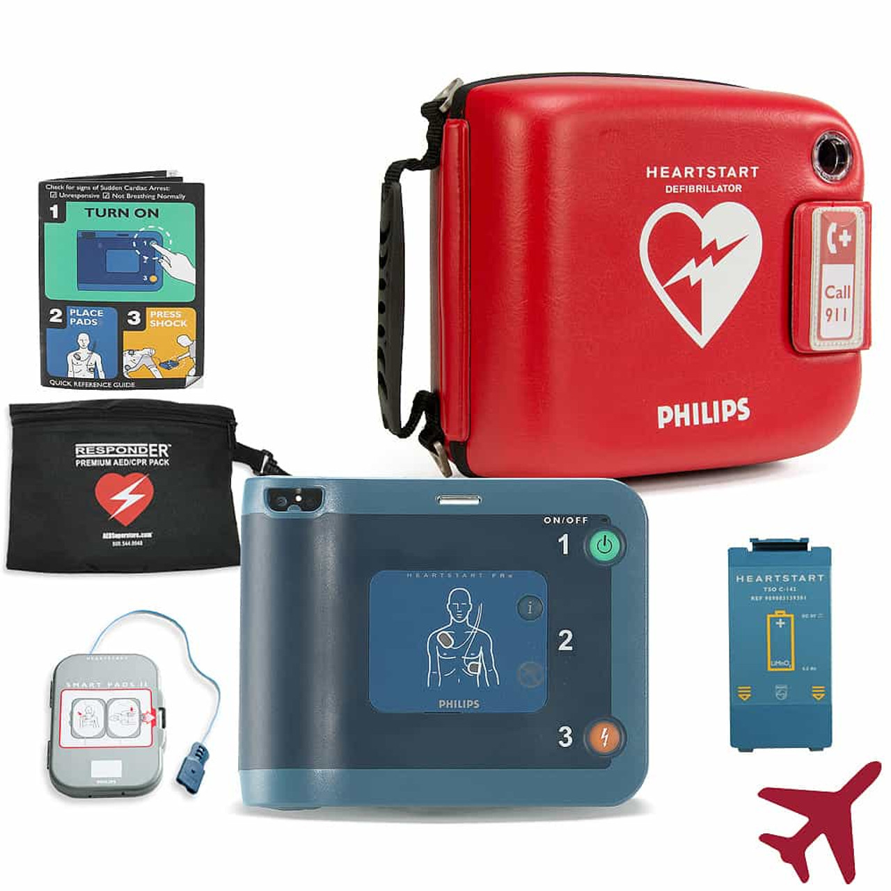 Philips 861304-R02 Heartstart FRx Automated External AED Device
