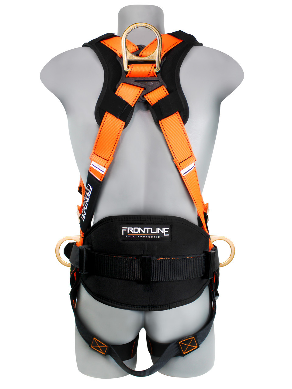 Frontline 100CTB Combat™ Construction Full Body Harness with Tongue Buckle  Legs and Trauma Straps