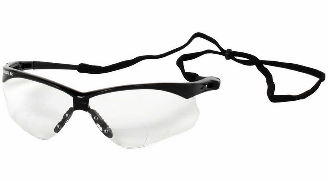 Fusion Cascade Prescription Safety Glasses Black Red