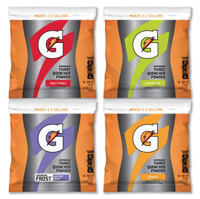 Gatorade 03944 Thirst Quencher Variety Pack 21 oz Powder Packets (32/Case)
